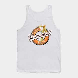 Explore Chile wonderlust logo Tank Top